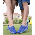Classic Women Shoes Beach Closed Toe Slippers Unisex Hollow Out Casual Couple Flip Flops Garden Clogs  Non-slide Men And Women Slippers Stevvex