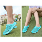 Classic Women Shoes Beach Closed Toe Slippers Unisex Hollow Out Casual Couple Flip Flops Garden Clogs  Non-slide Men And Women Slippers Stevvex