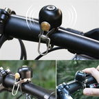 Classical Stainless Bell Cycling Horns Bike Handlebar Bell Horn Crisp Sound Horn Safety Bicycle Bell With Mounting Lock Plates Bike Bell Classic Bicycle Bell For Bike Ring Bell With Loud Sound Bells For Road Mountain Bike Handlebars Adults Stevvex