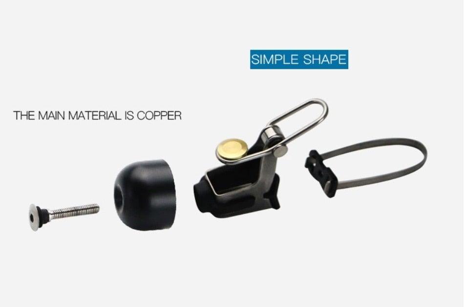 Classical Stainless Bell Cycling Horns Bike Handlebar Bell Horn Crisp Sound Horn Safety Bicycle Bell With Mounting Lock Plates Bike Bell Classic Bicycle Bell For Bike Ring Bell With Loud Sound Bells For Road Mountain Bike Handlebars Adults Stevvex