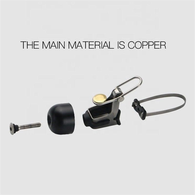 Classical Stainless Bell Cycling Horns Bike Handlebar Bell Horn Crisp Sound Horn Safety Bicycle Bell With Mounting Lock Plates Bike Bell Classic Bicycle Bell For Bike Ring Bell With Loud Sound Bells For Road Mountain Bike Handlebars Adults Stevvex