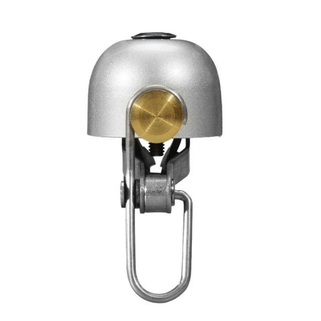 Classical Stainless Bell Cycling Horns Bike Handlebar Bell Horn Crisp Sound Horn Safety Bicycle Bell With Mounting Lock Plates Bike Bell Classic Bicycle Bell For Bike Ring Bell With Loud Sound Bells For Road Mountain Bike Handlebars Adults Stevvex