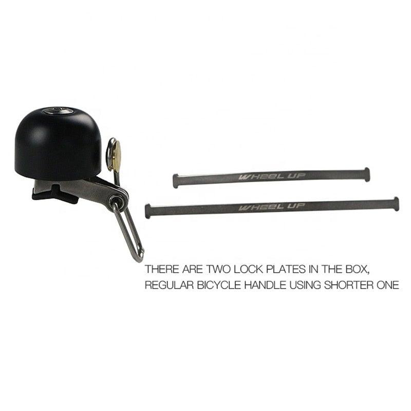 Classical Stainless Bell Cycling Horns Bike Handlebar Bell Horn Crisp Sound Horn Safety Bicycle Bell With Mounting Lock Plates Bike Bell Classic Bicycle Bell For Bike Ring Bell With Loud Sound Bells For Road Mountain Bike Handlebars Adults Stevvex