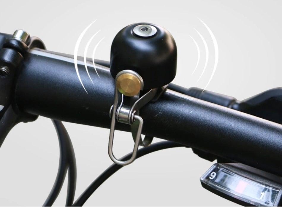 Classical Stainless Bell Cycling Horns Bike Handlebar Bell Horn Crisp Sound Horn Safety Bicycle Bell With Mounting Lock Plates Bike Bell Classic Bicycle Bell For Bike Ring Bell With Loud Sound Bells For Road Mountain Bike Handlebars Adults Stevvex