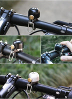 Classical Stainless Bell Cycling Horns Bike Handlebar Bell Horn Crisp Sound Horn Safety Bicycle Bell With Mounting Lock Plates Bike Bell Classic Bicycle Bell For Bike Ring Bell With Loud Sound Bells For Road Mountain Bike Handlebars Adults Stevvex