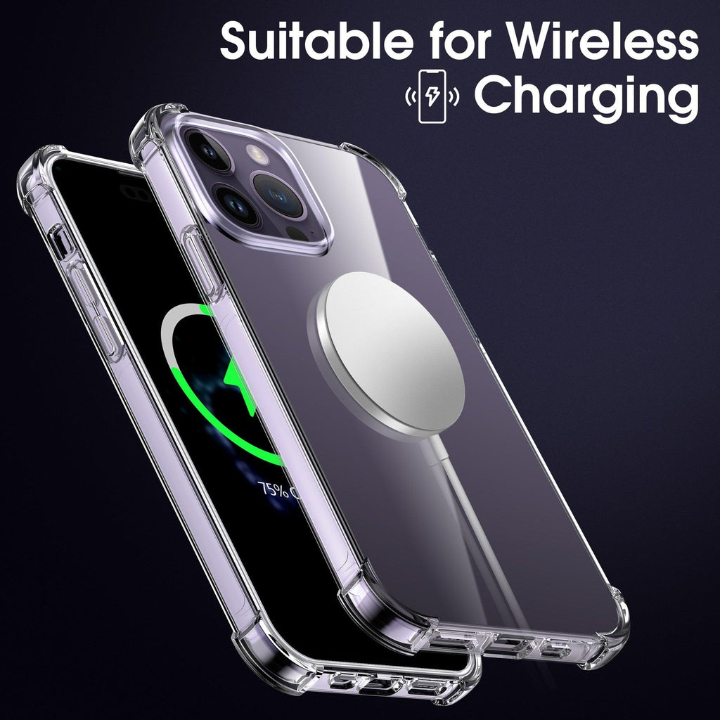 Clear Shockproof Phone Case For iPhone 14 13 12 11 Pro Max X XR XS Max Lens Protection Case on iPhone 11 12 13 14 Pro Back Cover Protection Non-Yellowing Shockproof Phone Case for iPhone Stevvex