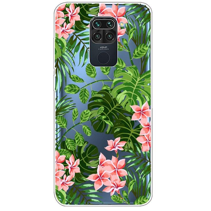 Clear Soft Cover For Redmi Note 9S Case Note9 Silicone Print Cat Covers for Xiaomi Redmi Note 9 Pro Case Redmi9 Clear Cute Soft Slim Shock-Absorption Back Phone Case Cover Stevvex