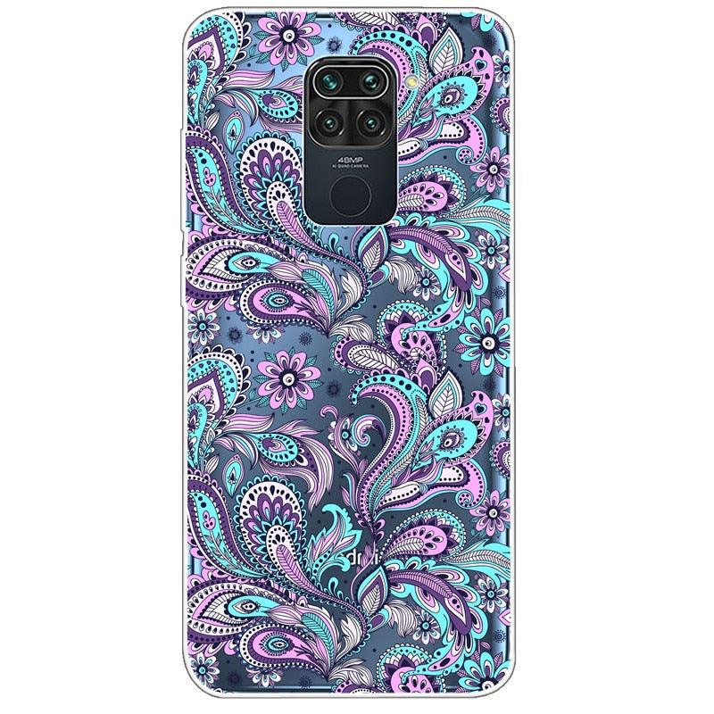 Clear Soft Cover For Redmi Note 9S Case Note9 Silicone Print Cat Covers for Xiaomi Redmi Note 9 Pro Case Redmi9 Clear Cute Soft Slim Shock-Absorption Back Phone Case Cover Stevvex