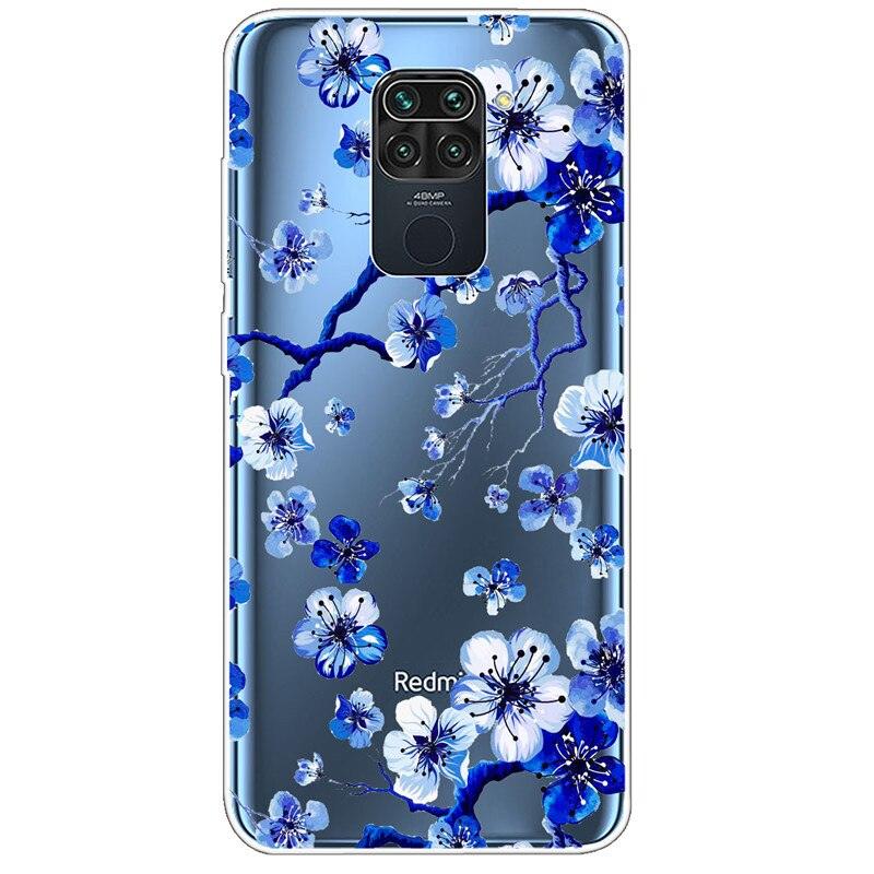 Clear Soft Cover For Redmi Note 9S Case Note9 Silicone Print Cat Covers for Xiaomi Redmi Note 9 Pro Case Redmi9 Clear Cute Soft Slim Shock-Absorption Back Phone Case Cover Stevvex