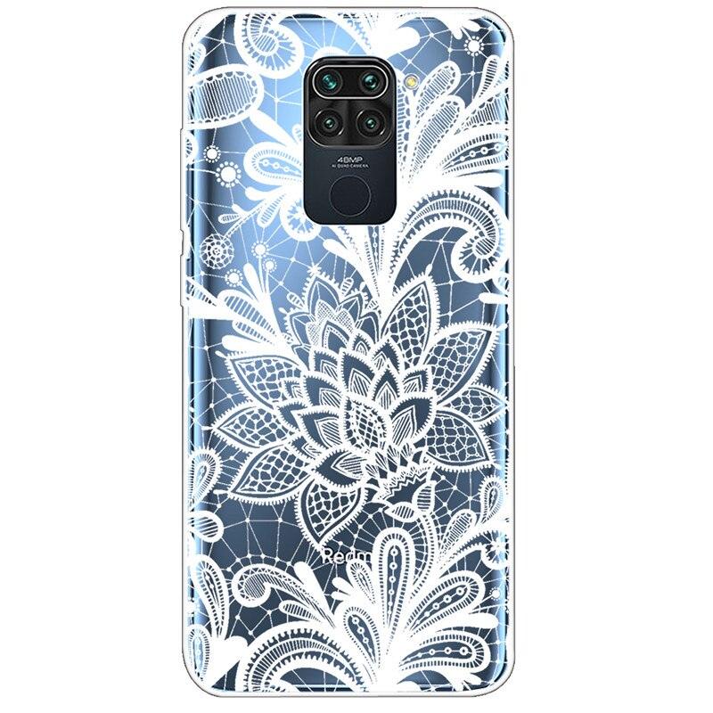 Clear Soft Cover For Redmi Note 9S Case Note9 Silicone Print Cat Covers for Xiaomi Redmi Note 9 Pro Case Redmi9 Clear Cute Soft Slim Shock-Absorption Back Phone Case Cover Stevvex