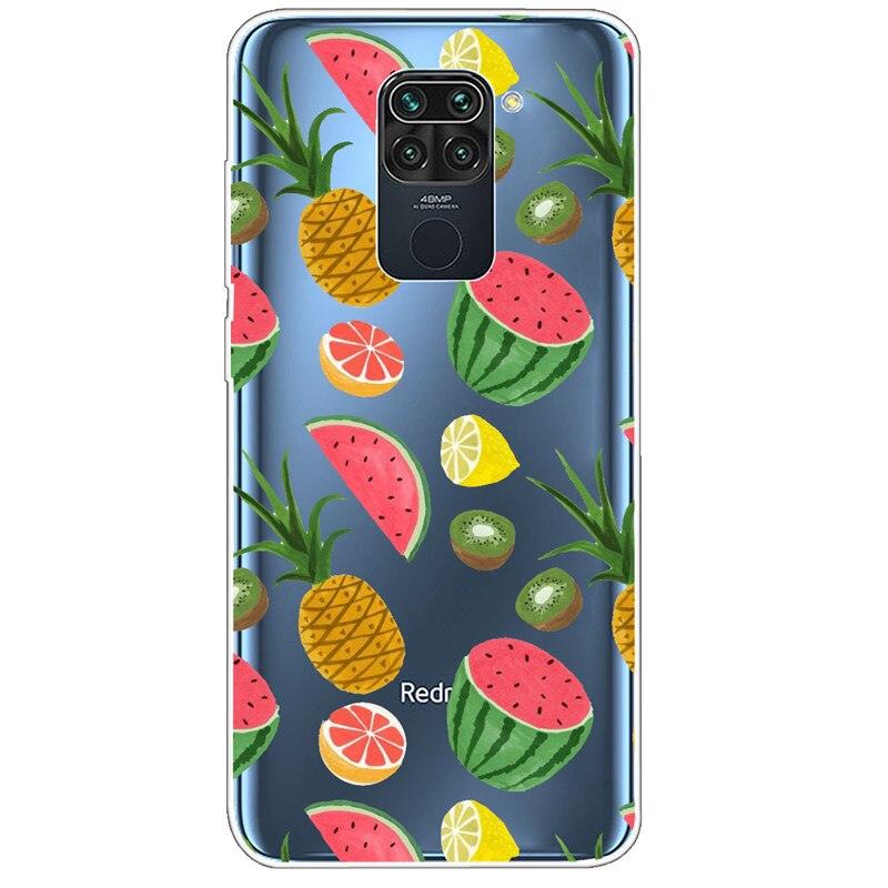 Clear Soft Cover For Redmi Note 9S Case Note9 Silicone Print Cat Covers for Xiaomi Redmi Note 9 Pro Case Redmi9 Clear Cute Soft Slim Shock-Absorption Back Phone Case Cover Stevvex