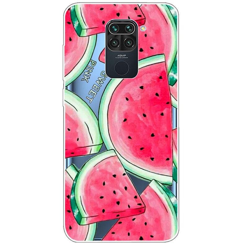 Clear Soft Cover For Redmi Note 9S Case Note9 Silicone Print Cat Covers for Xiaomi Redmi Note 9 Pro Case Redmi9 Clear Cute Soft Slim Shock-Absorption Back Phone Case Cover Stevvex