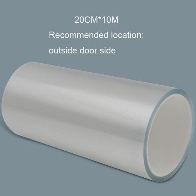 Clear Transparent Protective Film Car Door Edge Car Body Adhesive Strip Car Scratch Protector Auto Paint Anti Scratch Protection Sticker Nano Tape Car Door Edge Guard Clear Universal Door Sill Guard Car Door Trim Edge Guard Protection Film Anti-Collision Stevvex
