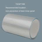 Clear Transparent Protective Film Car Door Edge Car Body Adhesive Strip Car Scratch Protector Auto Paint Anti Scratch Protection Sticker Nano Tape Car Door Edge Guard Clear Universal Door Sill Guard Car Door Trim Edge Guard Protection Film Anti-Collision Stevvex