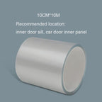 Clear Transparent Protective Film Car Door Edge Car Body Adhesive Strip Car Scratch Protector Auto Paint Anti Scratch Protection Sticker Nano Tape Car Door Edge Guard Clear Universal Door Sill Guard Car Door Trim Edge Guard Protection Film Anti-Collision Stevvex