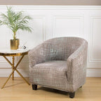 Club Chair Cover Armchair Slipcover Geometric Printed Small Sofa Covers Protect For Pets Chair Decoration Chair Slipcover Decoration Club Chair Cover Spandex Elastic Armchair Slipcover Geometric Printed Small Sofa Covers Protect For Living Room Hotel Bar Stevvex
