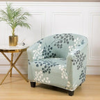 Club Chair Cover Armchair Slipcover Geometric Printed Small Sofa Covers Protect For Pets Chair Decoration Chair Slipcover Decoration Club Chair Cover Spandex Elastic Armchair Slipcover Geometric Printed Small Sofa Covers Protect For Living Room Hotel Bar Stevvex