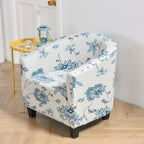 Club Chair Cover Armchair Slipcover Geometric Printed Small Sofa Covers Protect For Pets Chair Decoration Chair Slipcover Decoration Club Chair Cover Spandex Elastic Armchair Slipcover Geometric Printed Small Sofa Covers Protect For Living Room Hotel Bar Stevvex