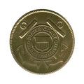 Coast Guard Service Medallion, Brass Coast Guard Medallion The Military Gift Store