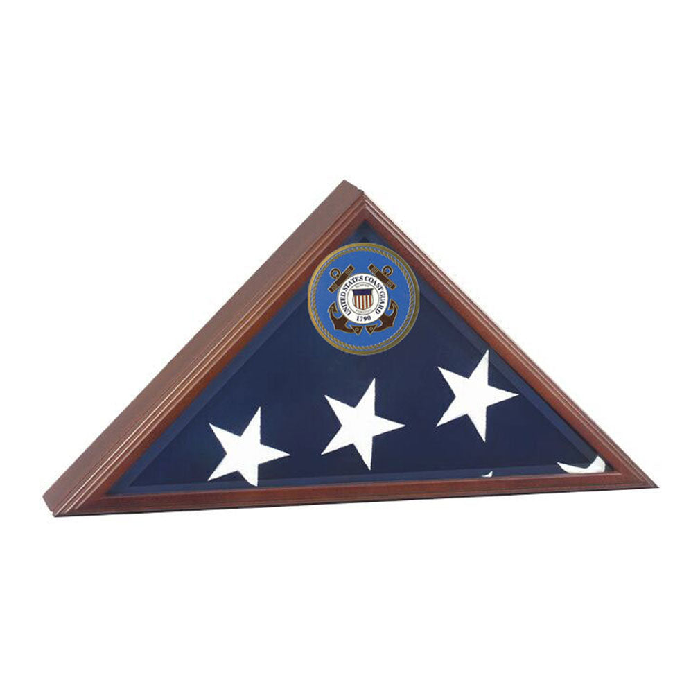Extra Large American Burial Flag Case, Extra Large Vice Presidential Flag Case The Military Gift Store