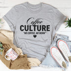 Coffee culture No Coffee No Work Tee Peachy Sunday