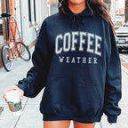 Coffee Weather Hoodie Peachy Sunday