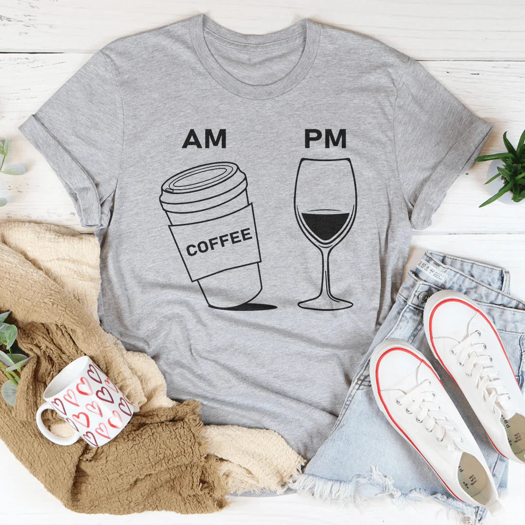 Coffee & Wine Tee - SJB-DIAMOND ELITES