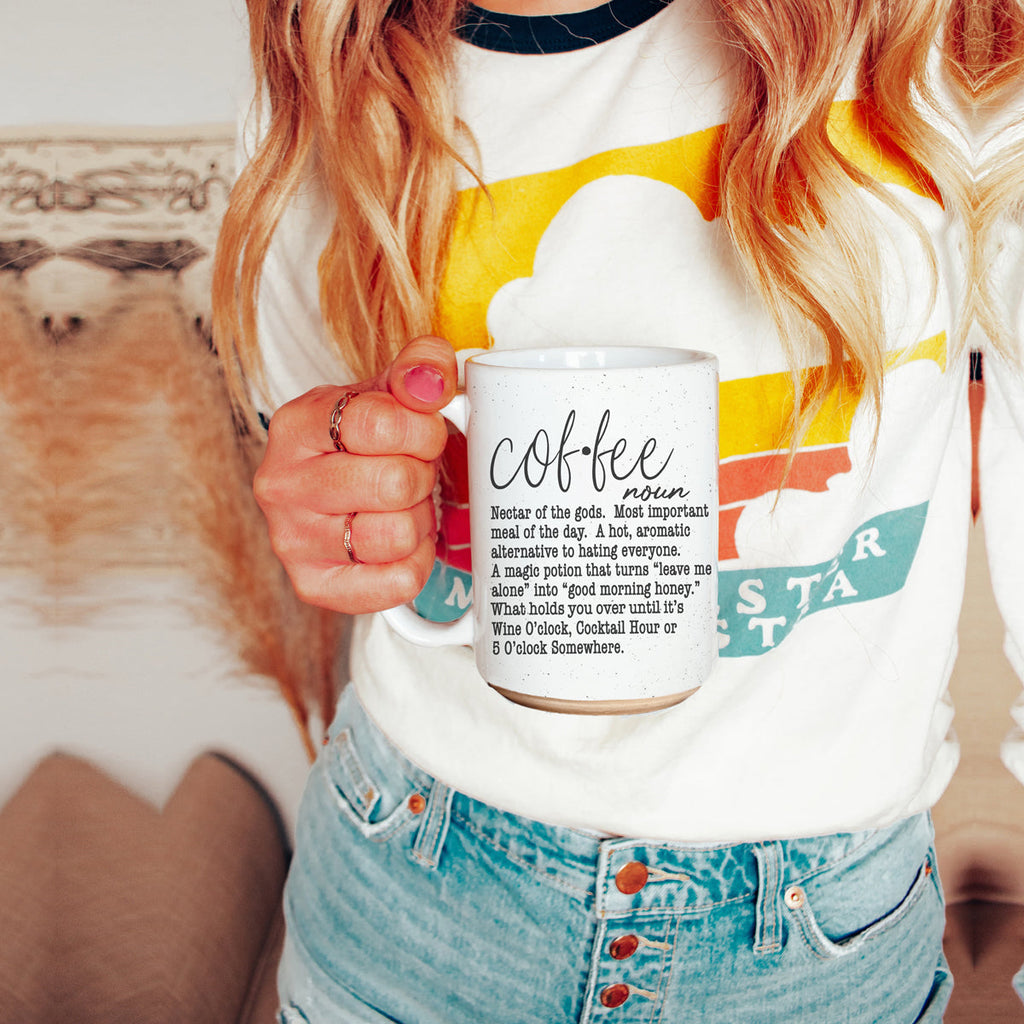 Oversized 16oz Ceramic Coffee Mug Extra Large Novelty Big Coffee Cup Microwave Safe BandsCo Straps