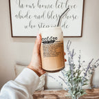 17oz Coffee Glass Tumbler With Bamboo Lid And Reusable Straw For Hot Cold BandsCo Straps