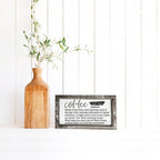 Coffee Definition Wooden Sign For Coffee Bar Decor Rustic Kitchen Wall Art Scientific Humor BandsCo Straps