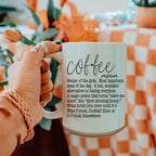 Oversized 16oz Ceramic Coffee Mug Extra Large Novelty Big Coffee Cup Microwave Safe BandsCo Straps