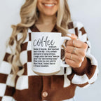 Oversized 16oz Ceramic Coffee Mug Extra Large Novelty Big Coffee Cup Microwave Safe BandsCo Straps