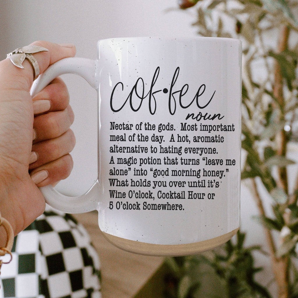Oversized 16oz Ceramic Coffee Mug Extra Large Novelty Big Coffee Cup Microwave Safe BandsCo Straps