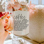 Oversized 16oz Ceramic Coffee Mug Extra Large Novelty Big Coffee Cup Microwave Safe BandsCo Straps