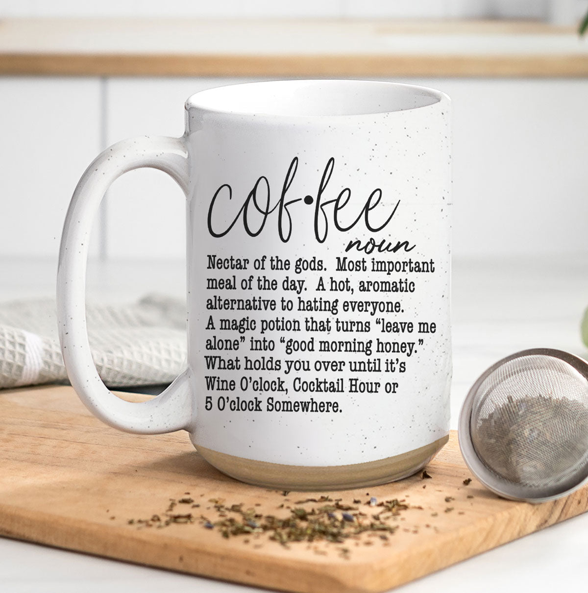 Oversized 16oz Ceramic Coffee Mug Extra Large Novelty Big Coffee Cup Microwave Safe BandsCo Straps