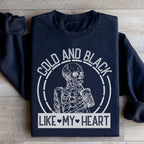 Cold And Black Like My Heart Sweatshirt Peachy Sunday