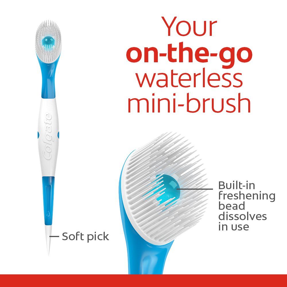 Colgate Max Fresh Wisp Disposable Mini Toothbrush; Peppermint; 24 Count EasyOptionXY LLC