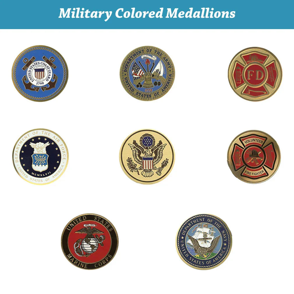 Medal Display Case Cherry Finish, Hand Made by Veterans The Military Gift Store