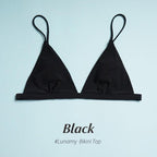 Colorful Bikini Thong Swimwear Women Swimsuit Top And Bottoms T-Back Brazilian Swimming Women's Strappy Triangle Bikini Sets High Cut Cheeky Thong Bottom Swimsuits