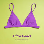 Colorful Bikini Thong Swimwear Women Swimsuit Top And Bottoms T-Back Brazilian Swimming Women's Strappy Triangle Bikini Sets High Cut Cheeky Thong Bottom Swimsuits