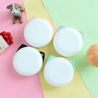 Colorful Cartoon Cute Cat Claw Earphones 3.5mm Jack Wired Simple Earphone Storage Modern Case Stereo in-Ear Headphone With Mic Best Gift For Girls And Kids Stevvex