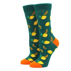 Colorful Cotton Crew Socks Funny Banana Cat Animal fruit Pattern Creative Ladies Novelty Cartoon Sock For Men And Women Stevvex