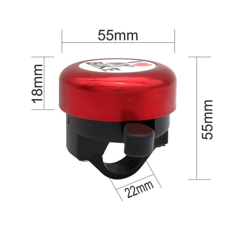 Colorful Cute Bicycle Handlebar Bell Loud Sound Alarm Warning Mini Kids Bike Horn Bells Cycling Ring Children Bike Bell Loud Sound Bicycle Bell For Adults Kids Girls Boys Accessories Stevvex