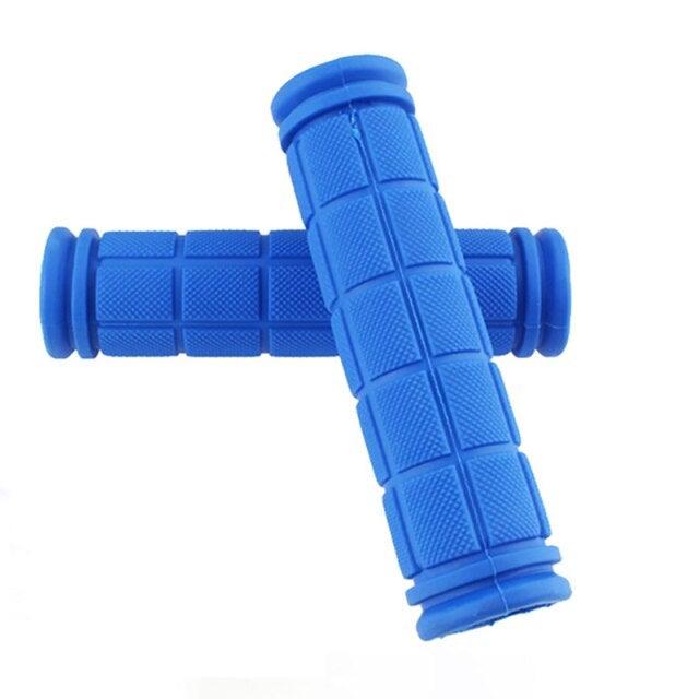Colorful Cycling Handlebar Cover Bicycle Scooter Handle Bar Rubber Soft Durable Non-Slip End Grip Mountain Road Bicycle Handlebar Grips Specialized Replacement Bike Grips For Beach Scooter Mountain Bicycle Stevvex