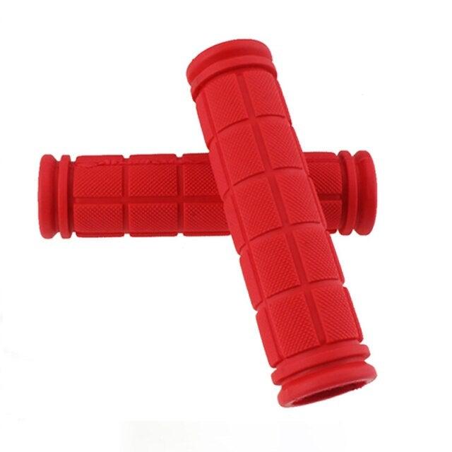 Colorful Cycling Handlebar Cover Bicycle Scooter Handle Bar Rubber Soft Durable Non-Slip End Grip Mountain Road Bicycle Handlebar Grips Specialized Replacement Bike Grips For Beach Scooter Mountain Bicycle Stevvex