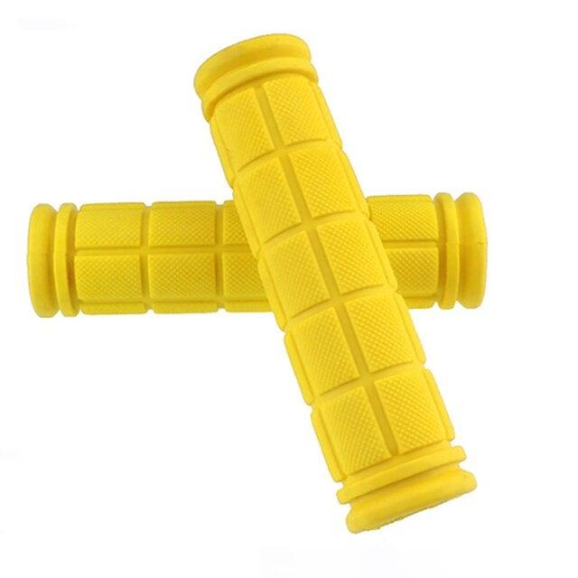 Colorful Cycling Handlebar Cover Bicycle Scooter Handle Bar Rubber Soft Durable Non-Slip End Grip Mountain Road Bicycle Handlebar Grips Specialized Replacement Bike Grips For Beach Scooter Mountain Bicycle Stevvex