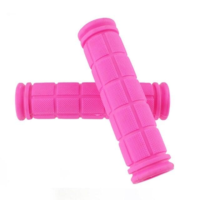 Colorful Cycling Handlebar Cover Bicycle Scooter Handle Bar Rubber Soft Durable Non-Slip End Grip Mountain Road Bicycle Handlebar Grips Specialized Replacement Bike Grips For Beach Scooter Mountain Bicycle Stevvex