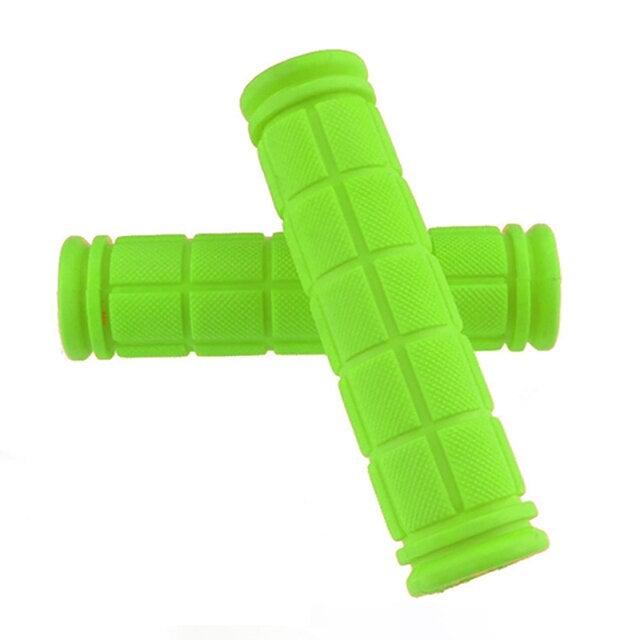 Colorful Cycling Handlebar Cover Bicycle Scooter Handle Bar Rubber Soft Durable Non-Slip End Grip Mountain Road Bicycle Handlebar Grips Specialized Replacement Bike Grips For Beach Scooter Mountain Bicycle Stevvex