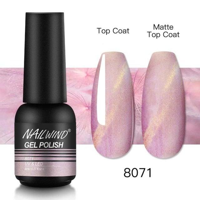 Colorful Glossy Gel Nail Polish 8ml Modern Permanent UV LED Nails Gel Luxury Fashion For Women and Girls Shine Design Stevvex