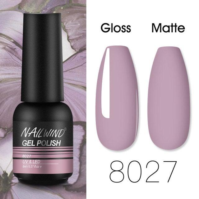 Colorful Glossy Gel Nail Polish 8ml Modern Permanent UV LED Nails Gel Luxury Fashion For Women and Girls Shine Design Stevvex